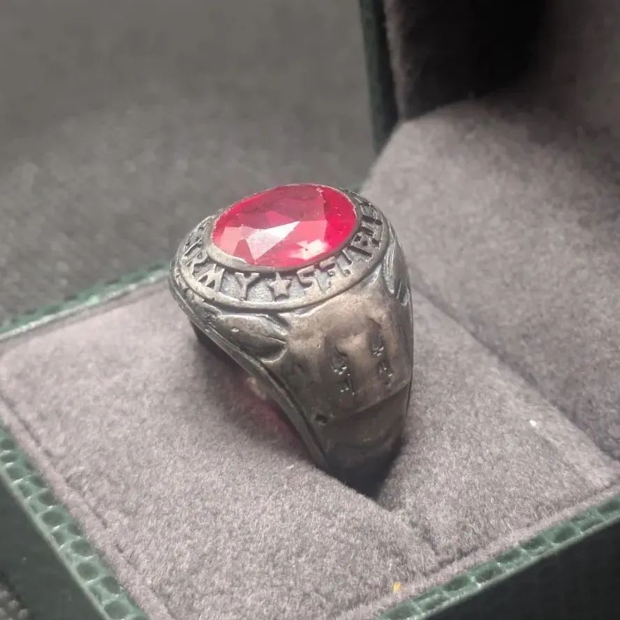 スターリングシルバー925 18号 ARMYリング メンズ ヴィンテージ