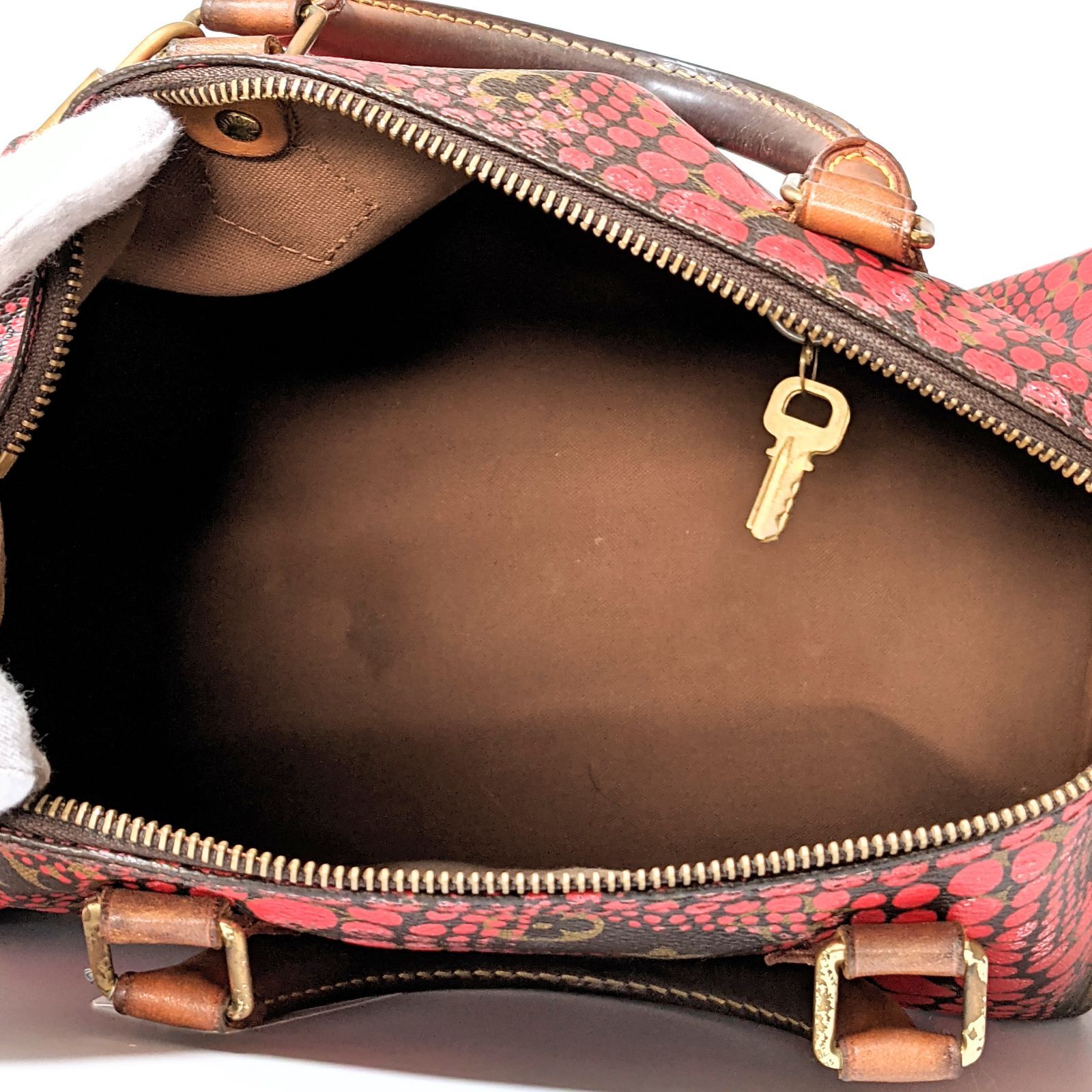 ルイヴィトン M40693 草間彌生コラボ スピーディ30 ミニボストンバッグ