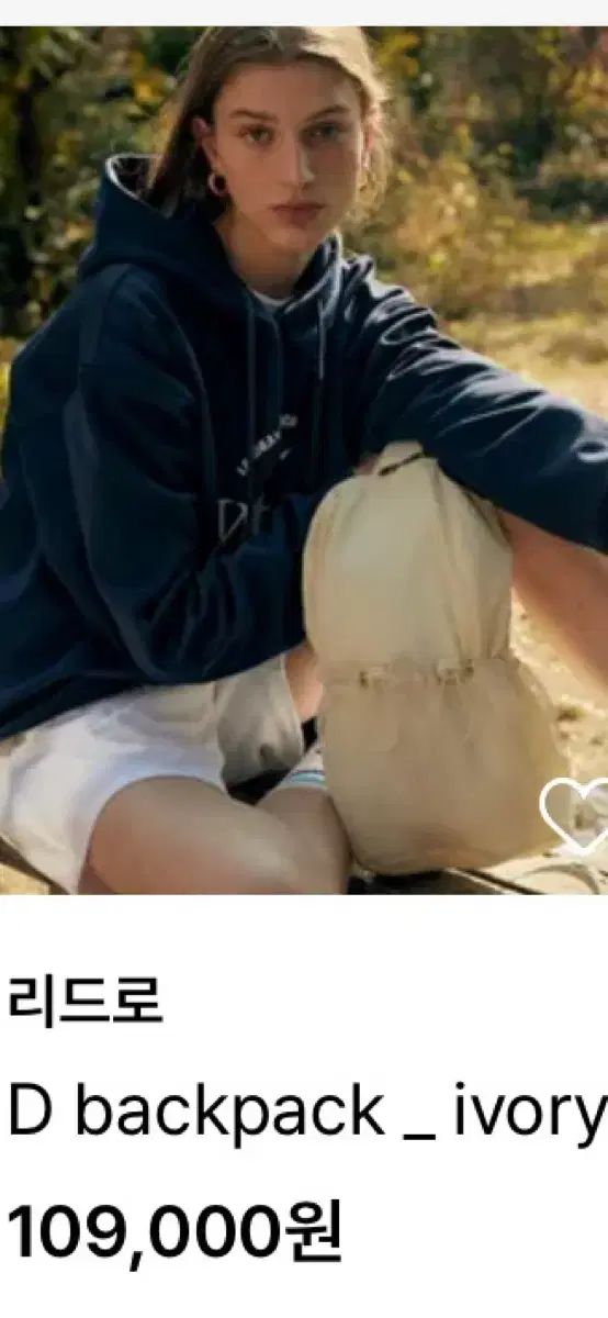 リー アイボリー バックパック バッグ