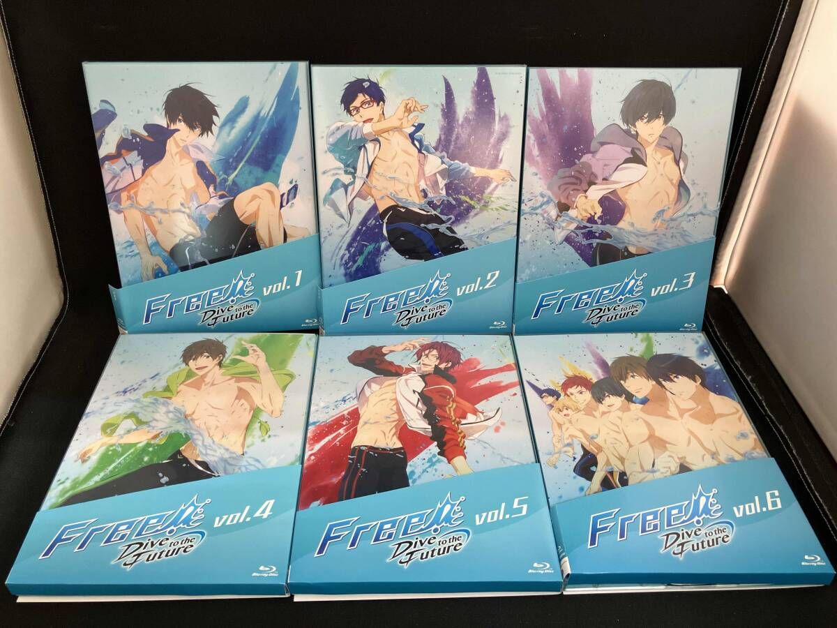 特典多数 全6巻セット Free!-Dive to the Future- Vol.1~6 Blu-ray Disc