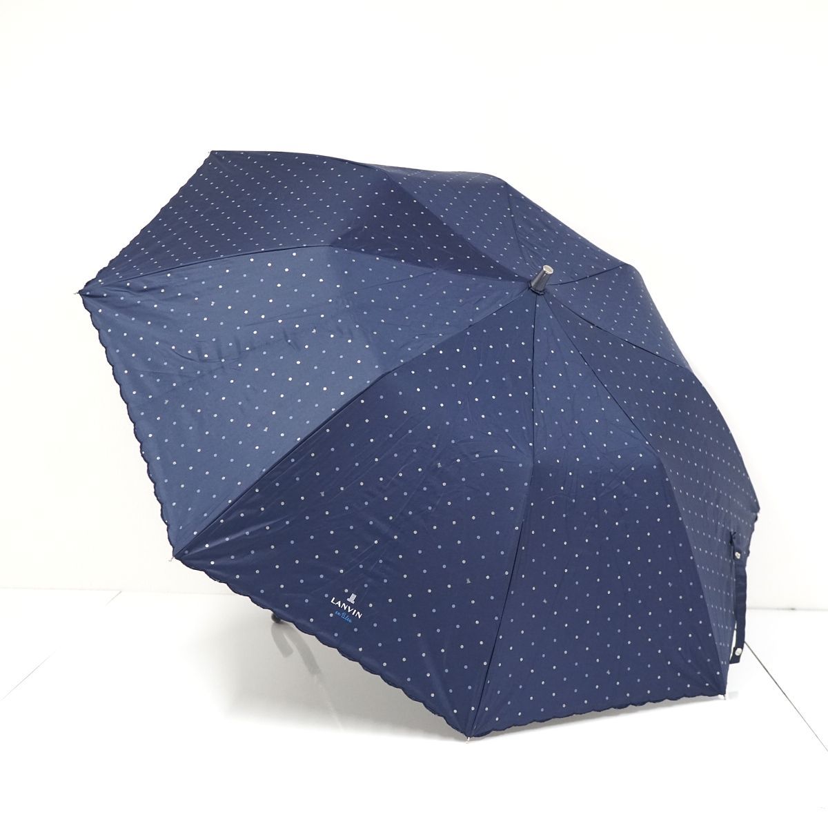 LANVIN en Bleu ランバンオンブルー 折りたたみ日傘 USED品 晴雨兼用