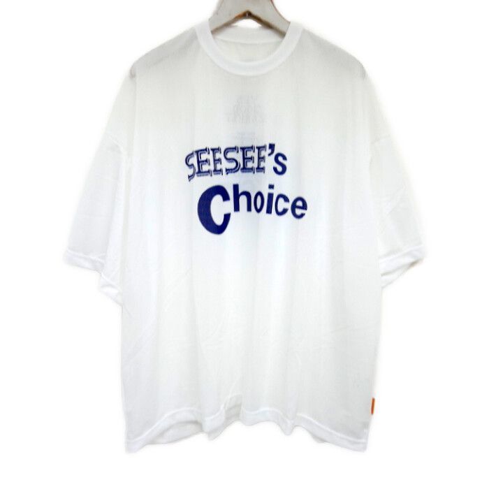 SEE SEE×the editor's choice×YES GOOD MARKET YGM シーシー 国内正規 2024 MESH SS TEE  メッシュTシャツ WHITE ホワイト 白 XL - メルカリ