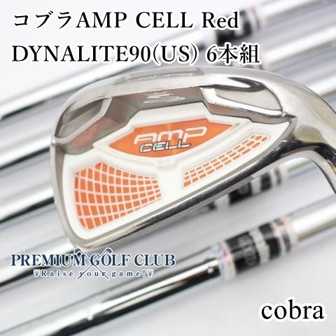 【中古】[B-ランク] アイアンセット コブラ コブラAMP CELL Red/DYNALITE90(US) 6本組/S/24[3082]