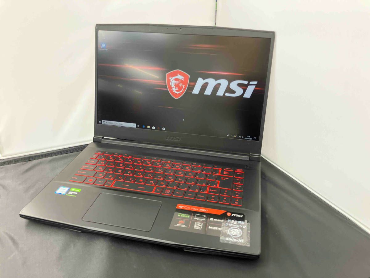 msi GF63 Thin 9SC ゲーミング ノートPC ノートパソコン 日本語配列 - メルカリ