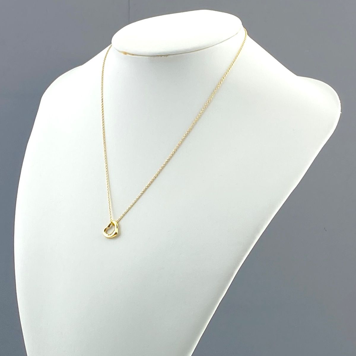 ティファニー　オープンハート　750 YG 片方 Tiffany & Co. - TIFFANY オープンハート ペレッティ 750 K18 YG