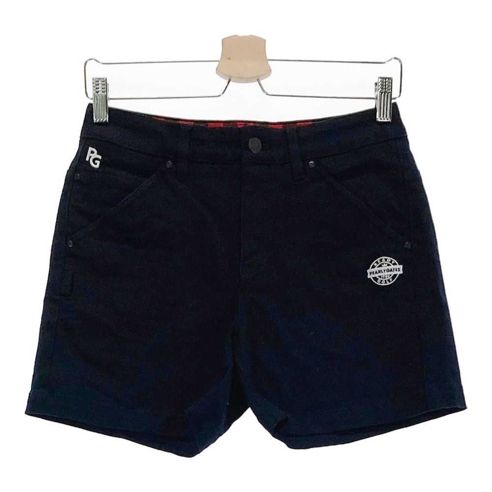 サイズ：0 PEARLY GATES パーリーゲイツ ショートパンツ ネイビー系