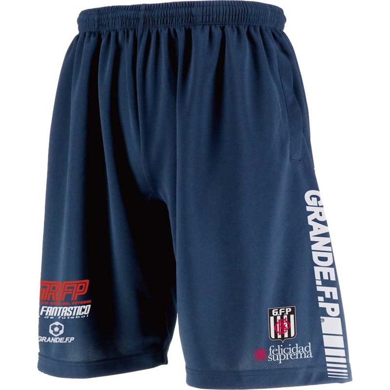 grande(グランデ) TRAP昇華転写プラクティスパンツ フットサルプラクティクスパンツ (gfph23701-8701)、(8701)NVY/WHT