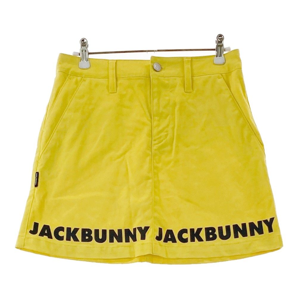 サイズ：0 JACK BUNNY ジャックバニー  インナー付ストレッチスカート  イエロー系 [240101270108]# ゴルフウェア レディース ストスト