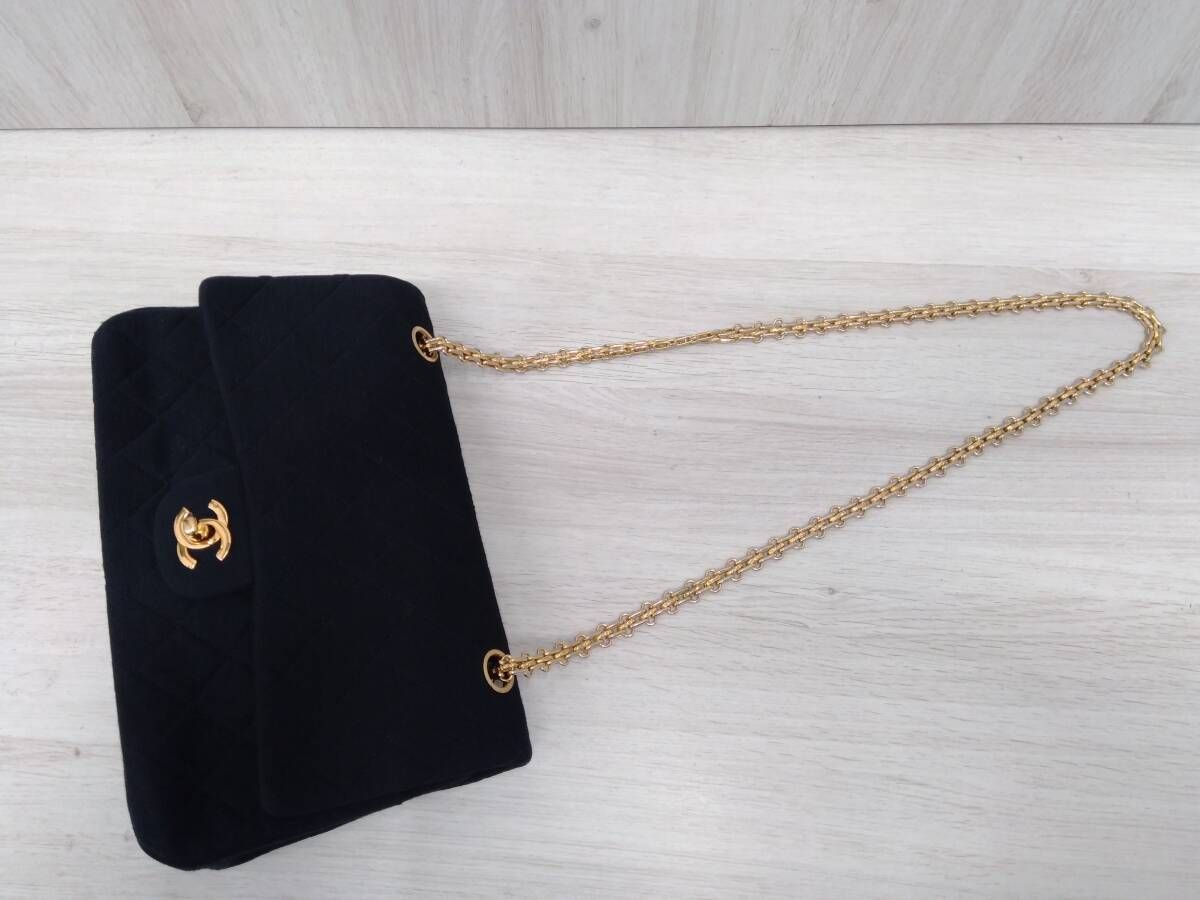 シャネル CHANEL／マトラッセ 07***29 チェーンショルダーバッグ 布