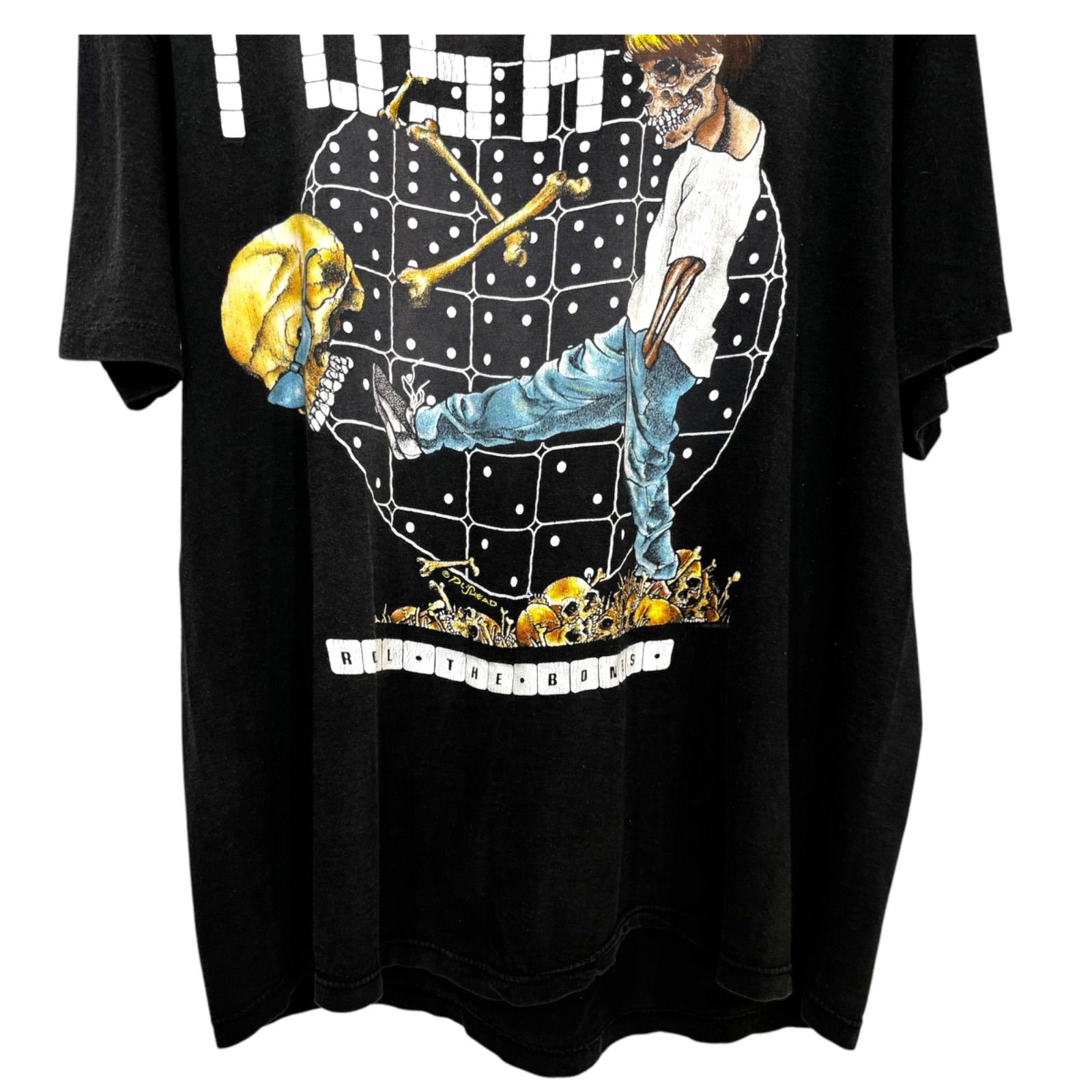 Special】 90s RUSH ROLL THE BONES Band T-Shirt 90年代 Special】 90s RUSH ROLL THE BONES Band T-Shirt 90年代