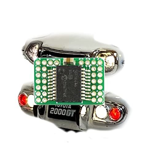 LED無し・リモコン無し ナゾテック 電飾ＬＥＤシステム。プラモデル・ジオラマ・ミニカーなど向けリモコン制御可能な電飾用ＬＥＤシステム・最小基板・8回路 (LED無し・リモコン無し)