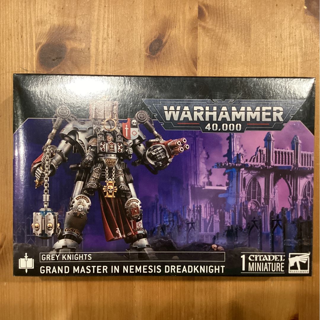 グレイナイト グランドマスター ネメシス ドレッドナイト装備 Grand Master in Nemesis Dreadknight ウォーハンマー40 000