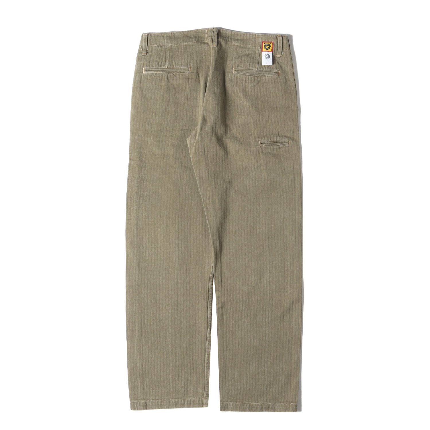 HUMAN MADE ワークパンツ オリーブ HUMAN MADE ヒューマンメイド パンツ サイズ:M POST O ALLS