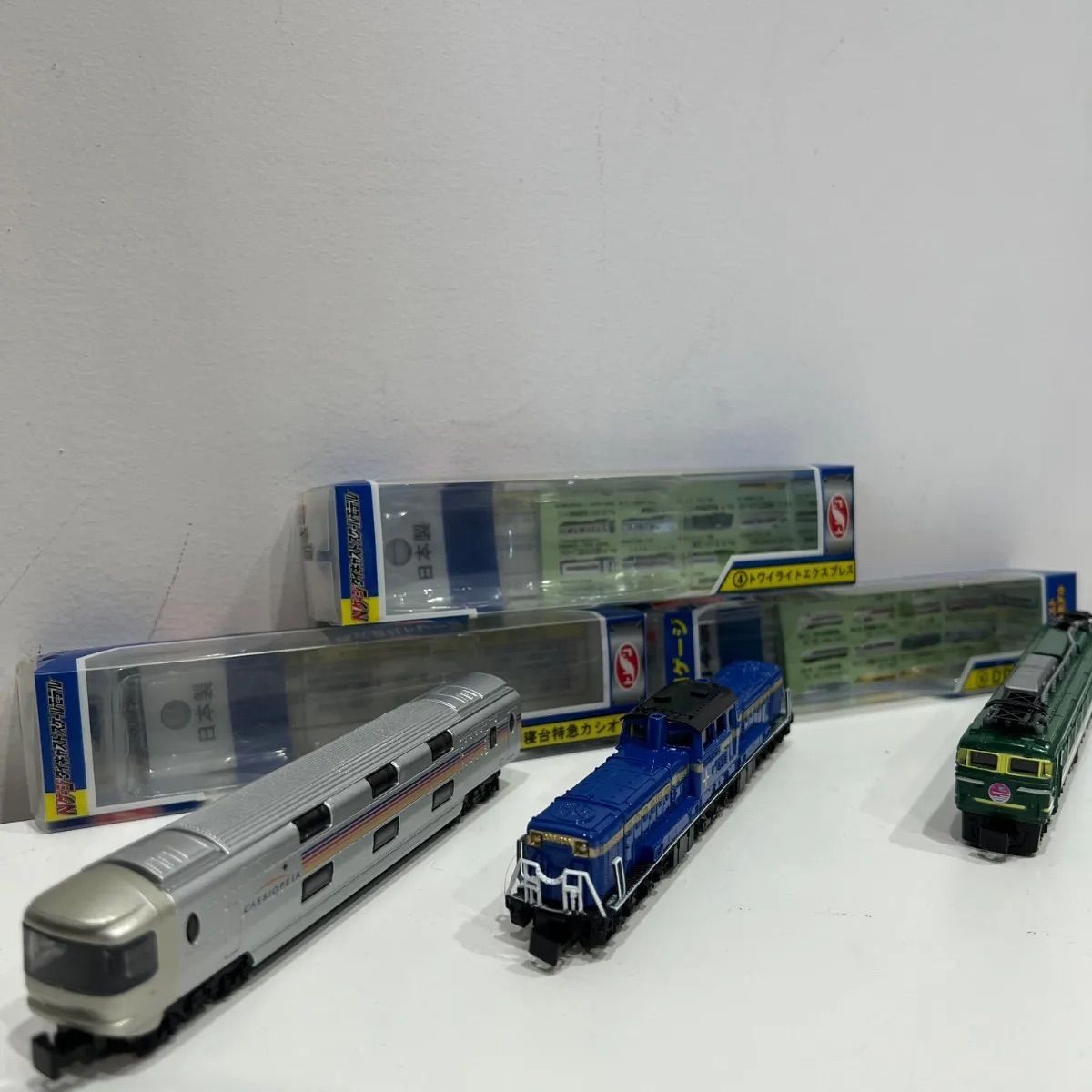 Bトレ 寝台特急セット カシオペア&トワイライトエクスプレス Bトレインショーティー JR西日本 EF81＋24系「トワイライト