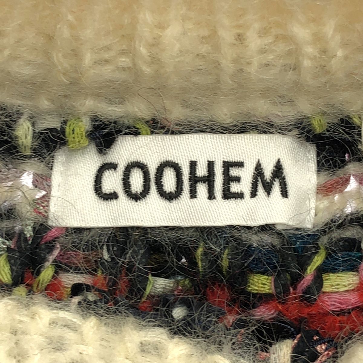 COOHEM コーヘン MOHAIR NORDIC SWEATER モヘヤノルディックニット 