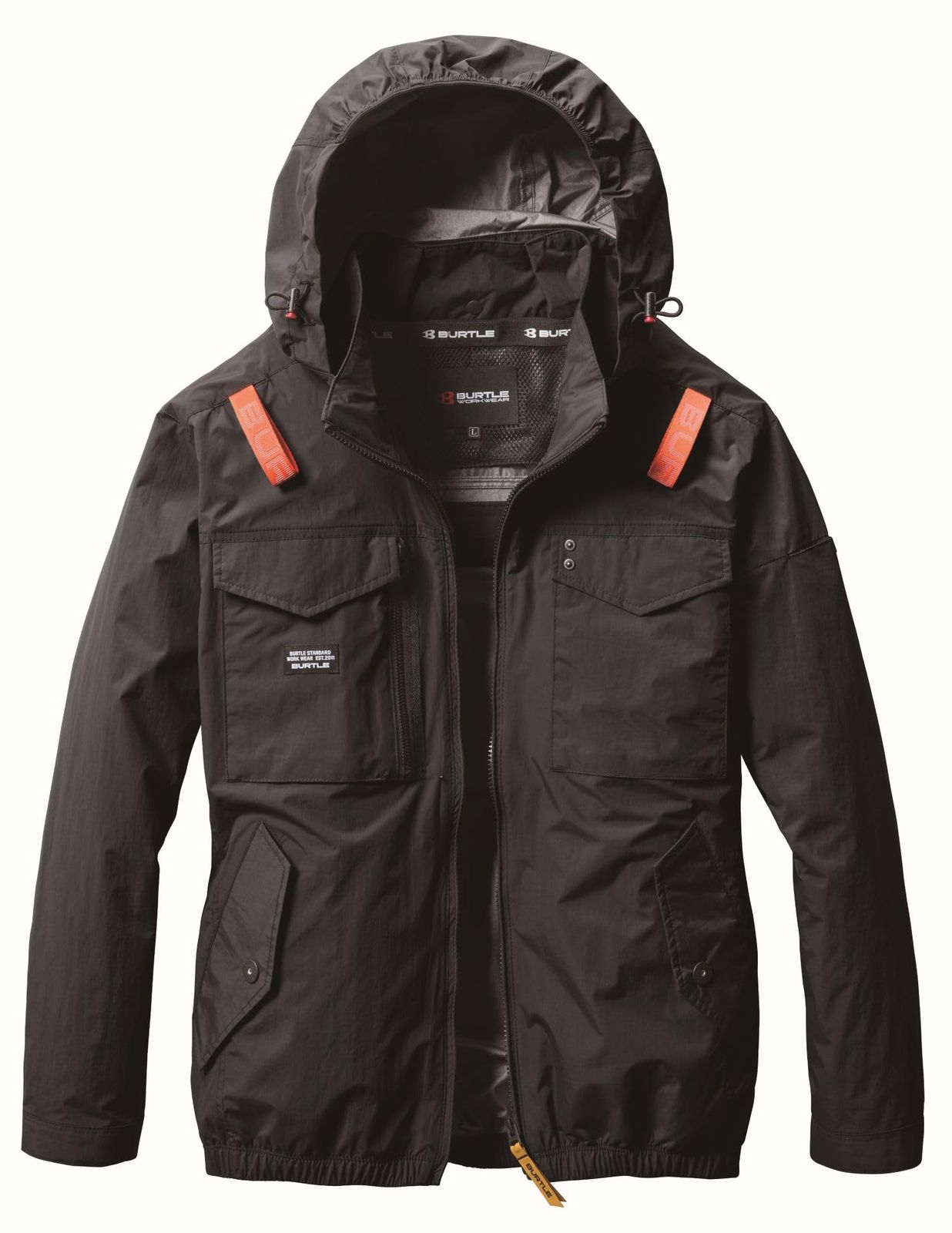 BURTLE バートル エアークラフトタクティカルブルゾン ユニセックス 春夏用 ブラック AC1151 35 XXL ブ��ック 2XL 単品