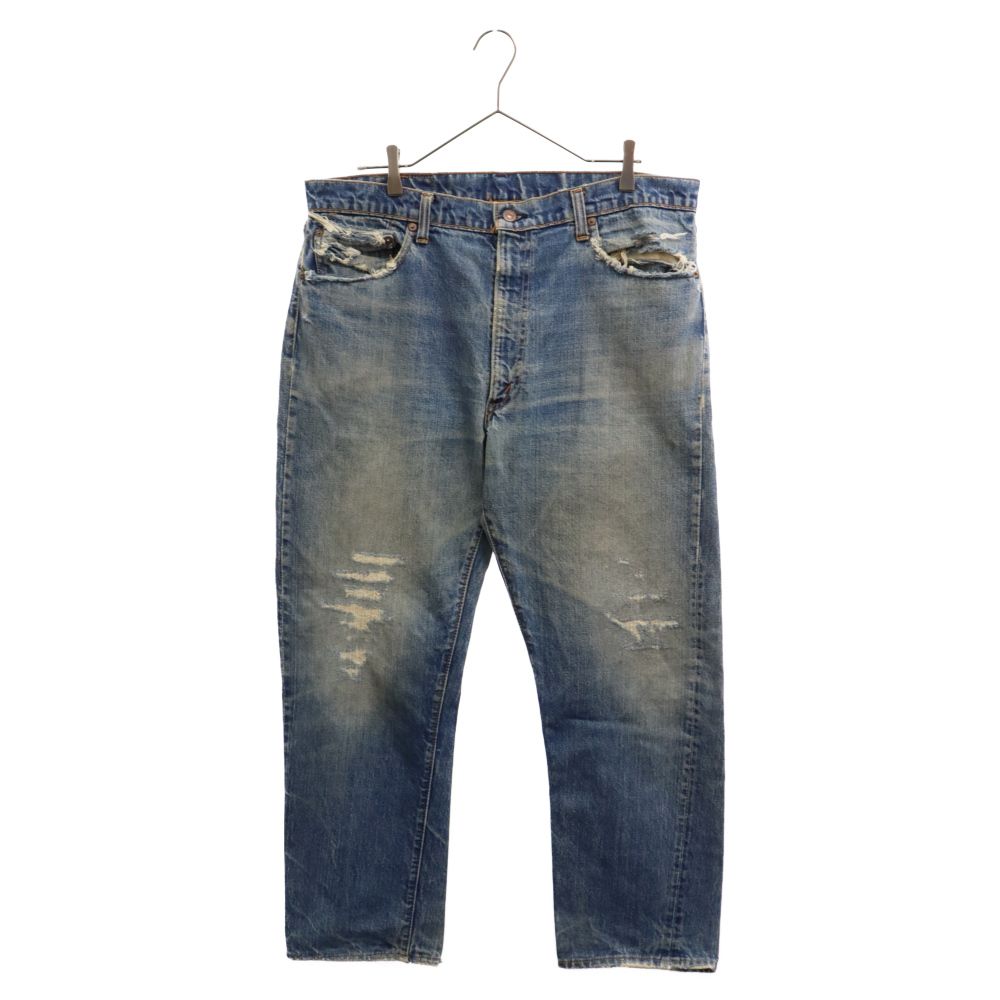 Levi's (リーバイス) 60s VINTAGE 505 BIG E ボタン裏5 脇割り デニム