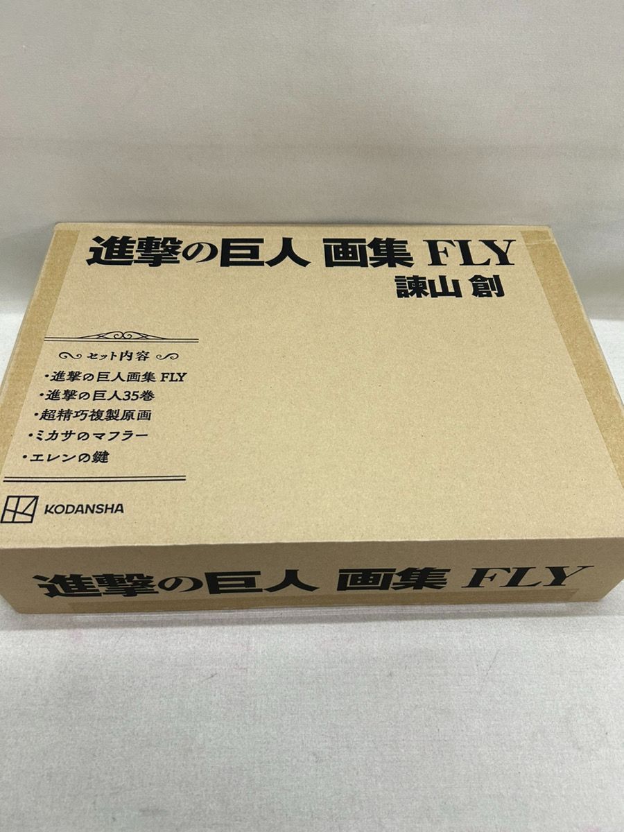 進撃の巨人 画集FLY フルセット 状態：未開封 - メルカリ
