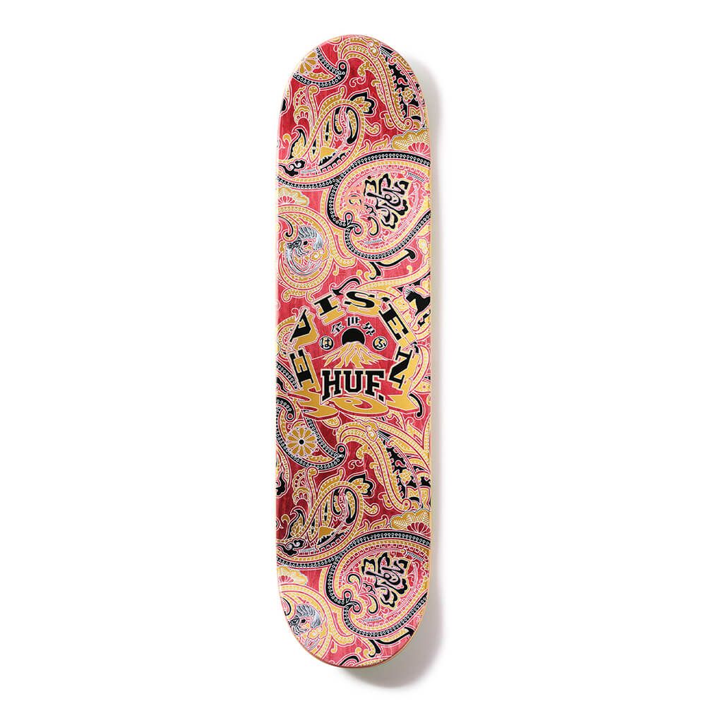 EVISEN DECK エビセン デッキ HUF X EVISEN PAISLEY 8.0