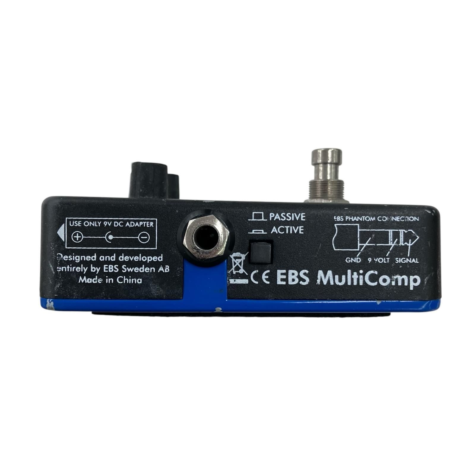 186000 現状品 EBS MultiComp マルチコンプ コンプレッサー ブラック ブルー