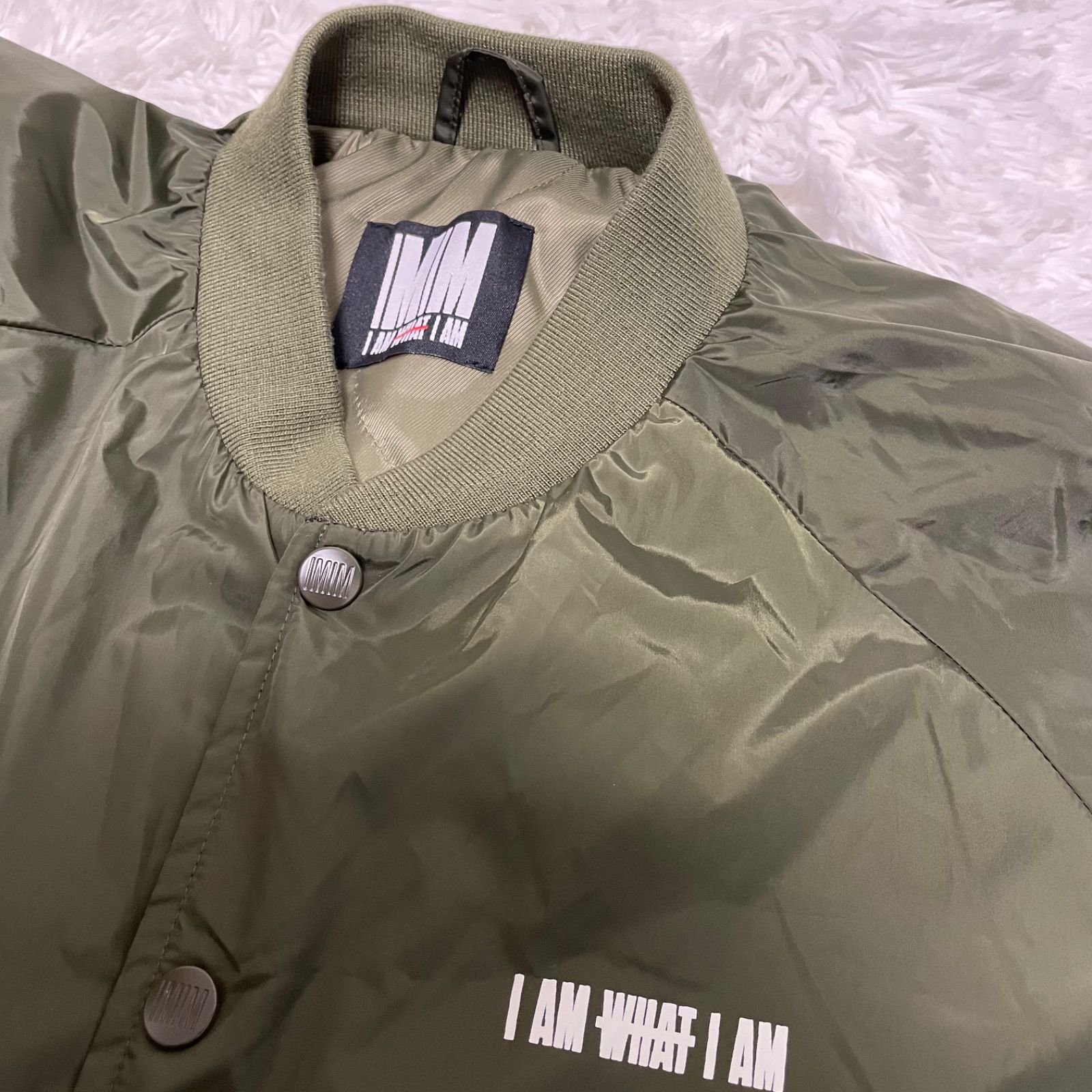 iamwhatiam 與真司郎 カーキ ジャケット L iamwhatiam 與真司郎 カーキ ジャケット L