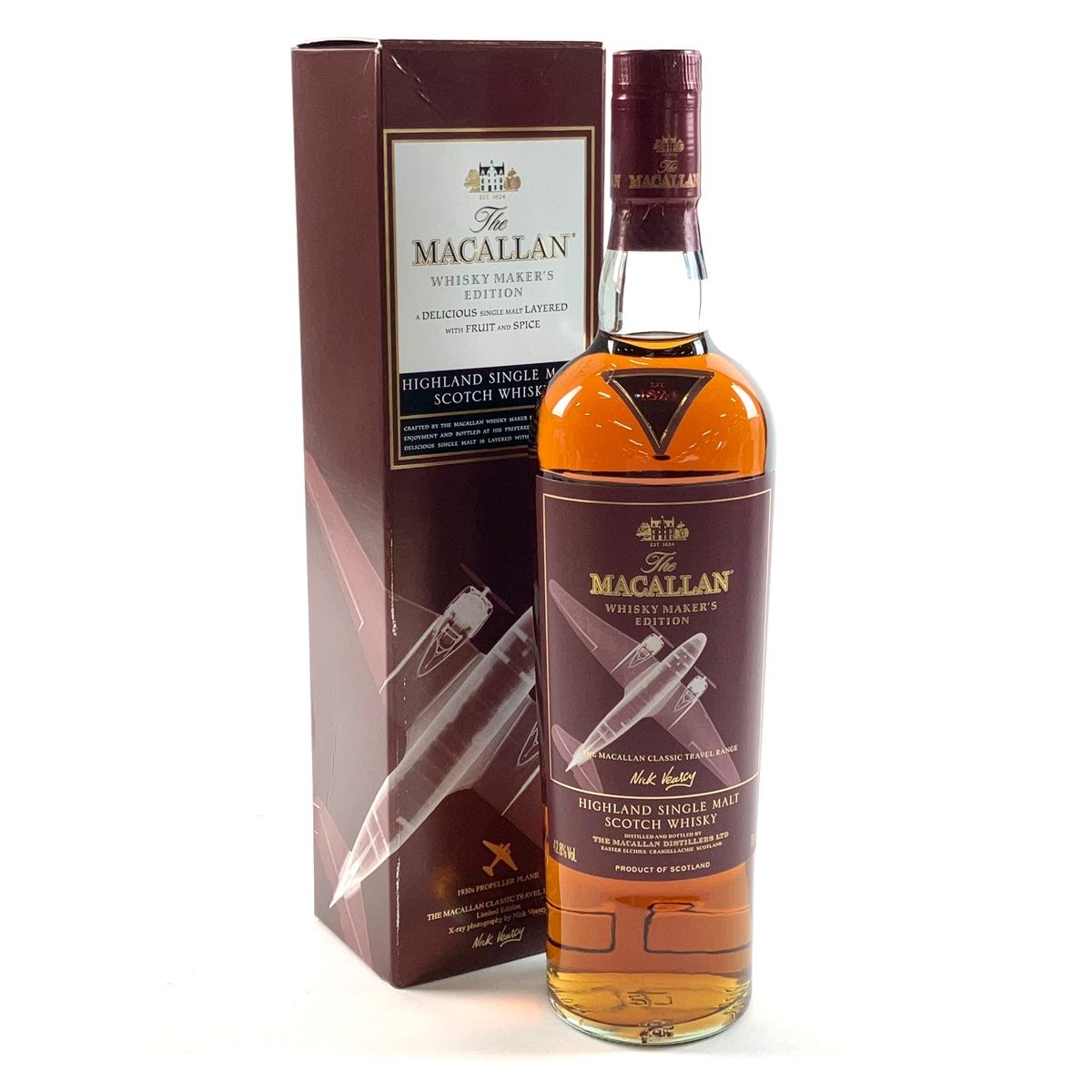 マッカラン MACALLAN メーカーズエディション エックスレイ 700ml スコッチウイスキー シングルモルト 【古酒】 - メルカリ