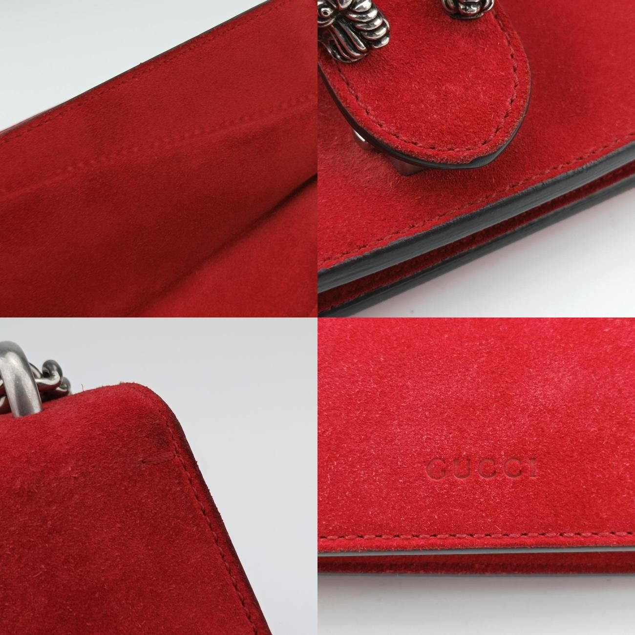 グッチGucciディオニュソスレッドスエード×レザー400249I019349880