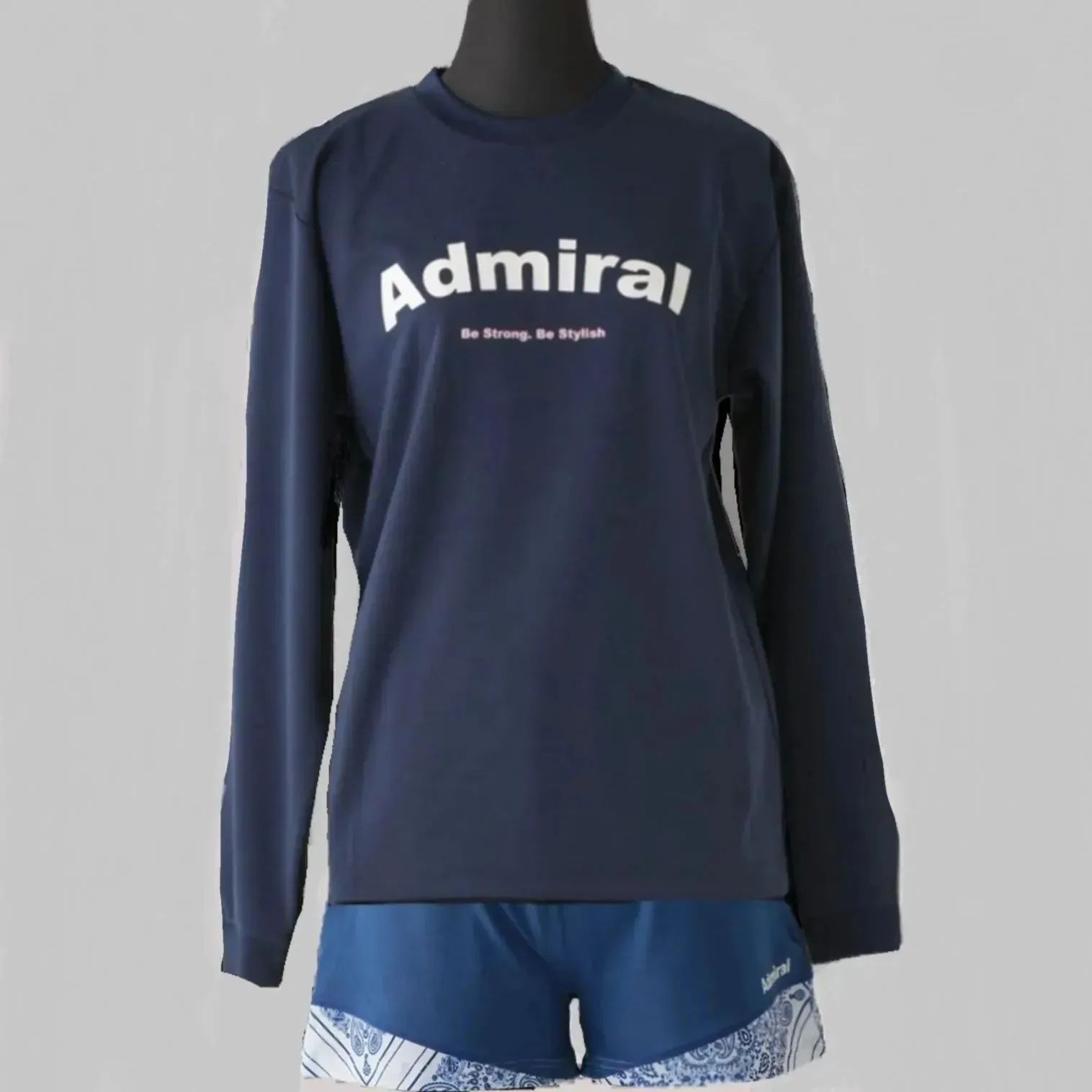 Admiral アドミラル テニス ウェア 長袖 ロングスリーブTシャツ ショートパンツ 上下セット Mサイズ 新品未使用 紺青 - メルカリ