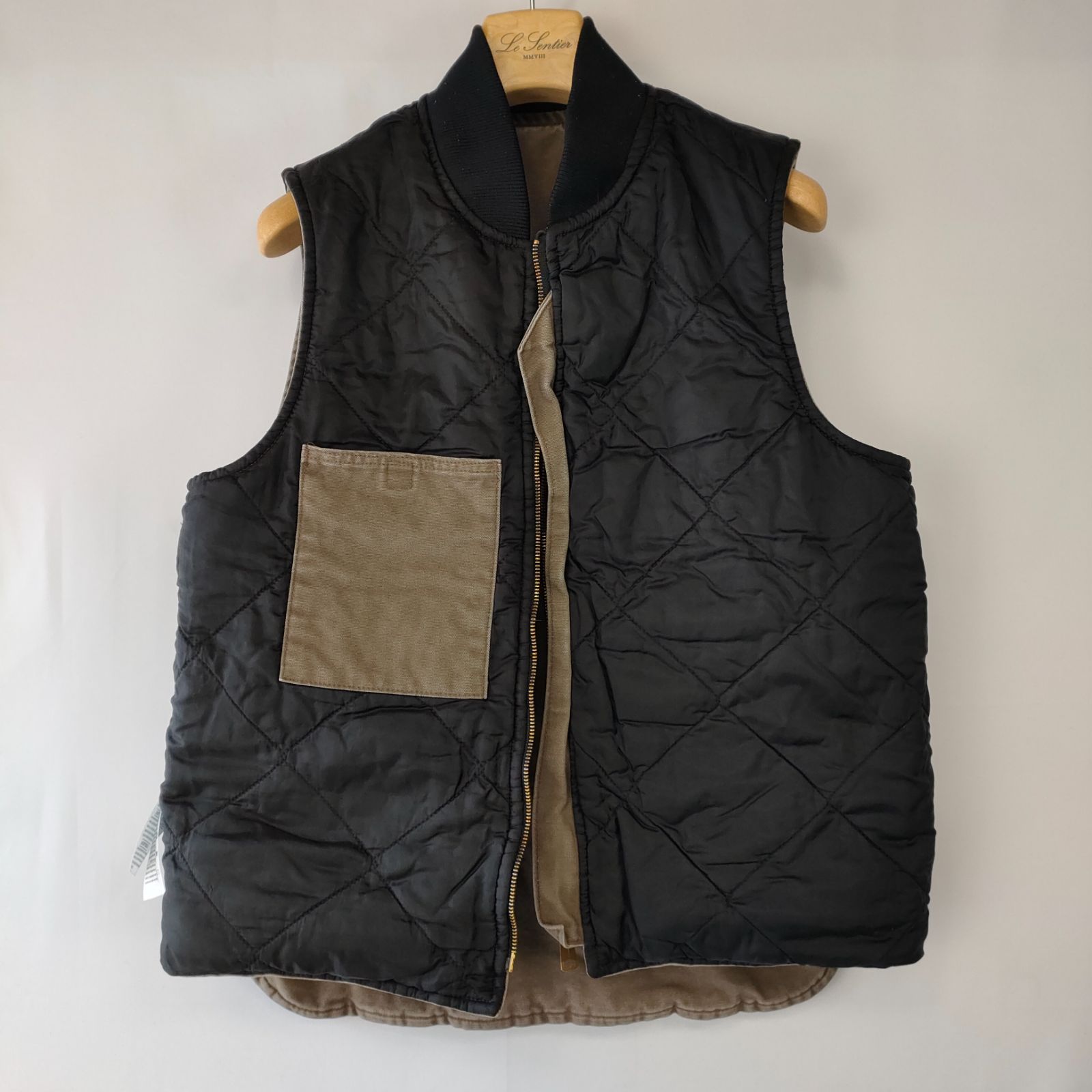 Carhartt ダークブラウン ベスト L 【公式通販】