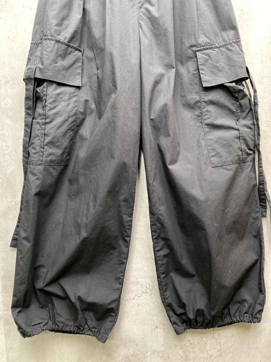 【美品】ページボーイ　ハイウエスト　ベルト付き　カーゴパンツ　ブラック　黒 値下げ中 ページボーイ カーゴパンツ ベルト付き ブラック 黒