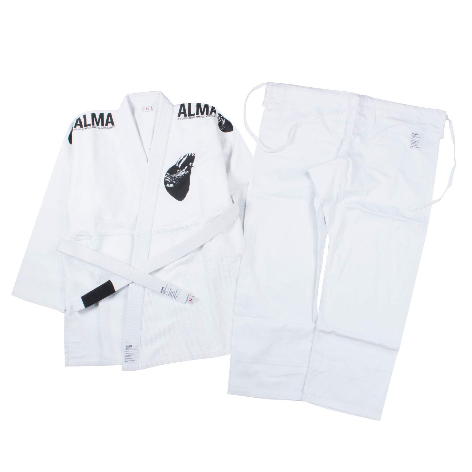 新着商品ALMAアルマ 海外製柔術着 白帯付 JU2-A