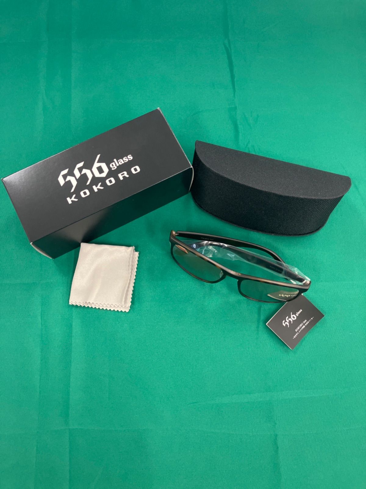 556glass 調光 偏光 サングラス Eagle NPP Grey レンズ 新品