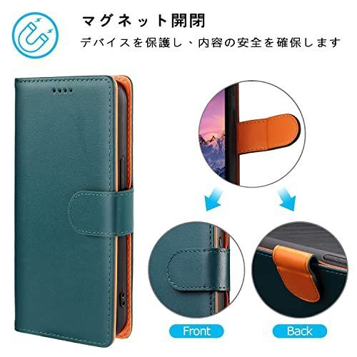 【匿名配送】 Galaxy S22_グリーン 【J.DL】 Galaxy S22 ケース 手帳型 S22 手帳 SC-51C SCG13 おしゃれ ギャラクシー S22 Galaxy - JDDLang : AGAIN