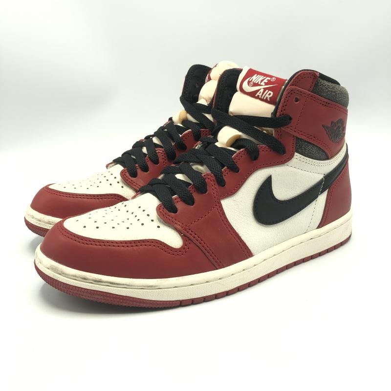 中古】NIKE AIR JORDAN 1 High OG Lost ＆ Found/Chicago スニーカー  