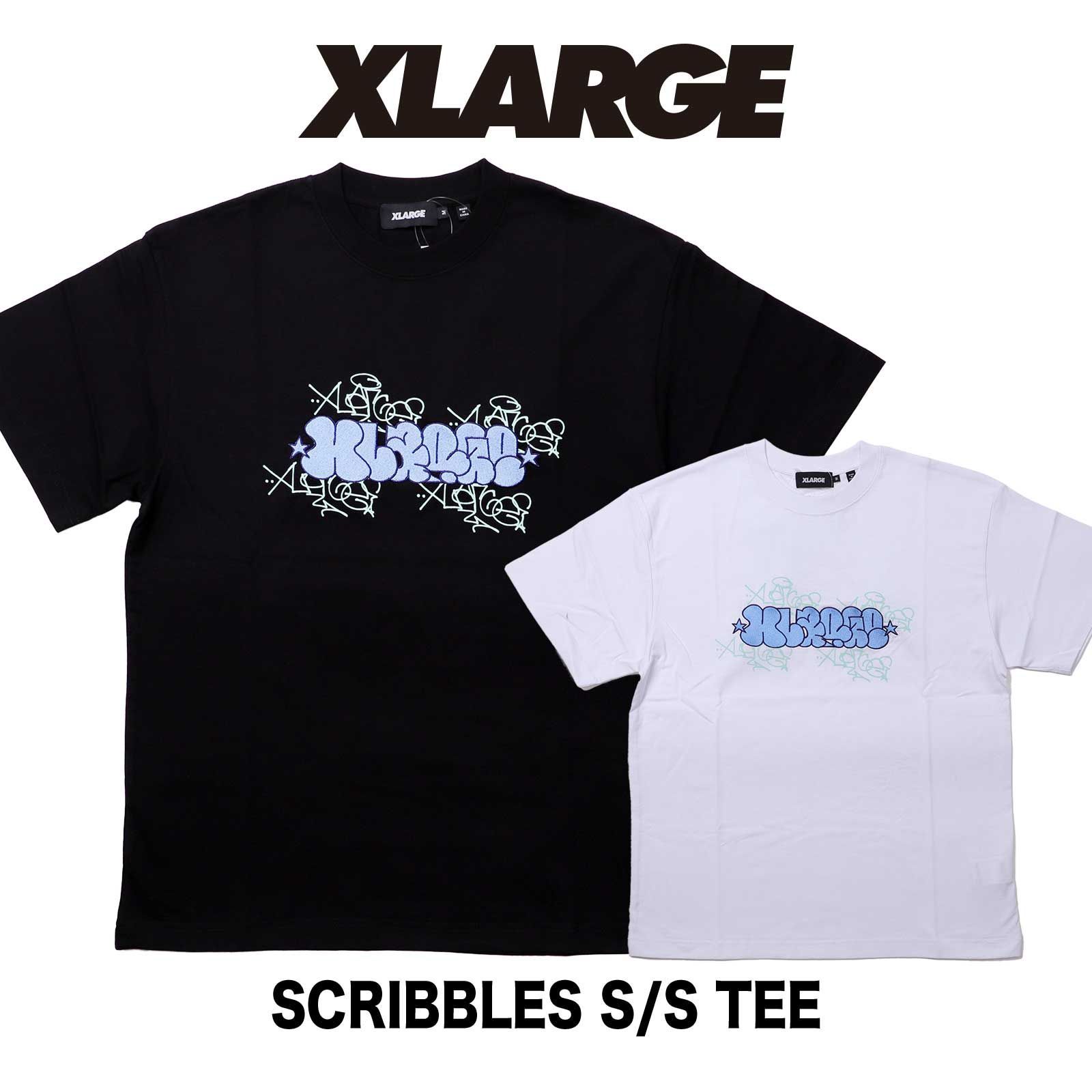 XLARGE（エクストララージ）半袖Tシャツ SCRIBBLES S/S TEE 101232011009
