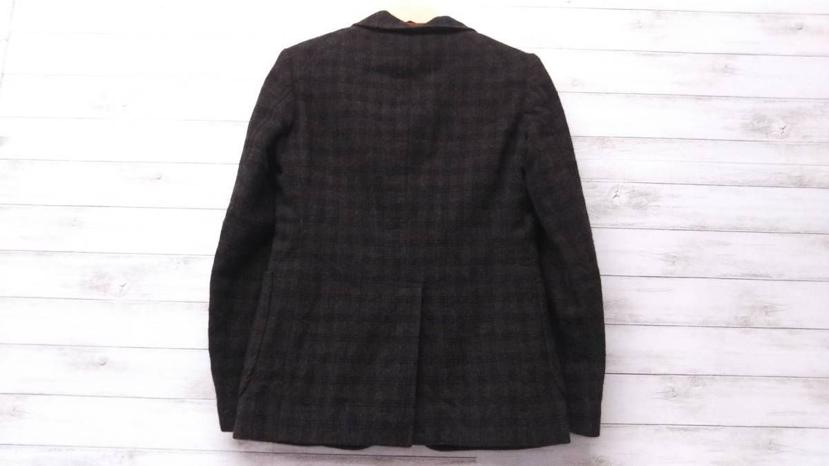 Scye サイ テーラードジャケット ベスト付 サイズ38 ブラウン ウール