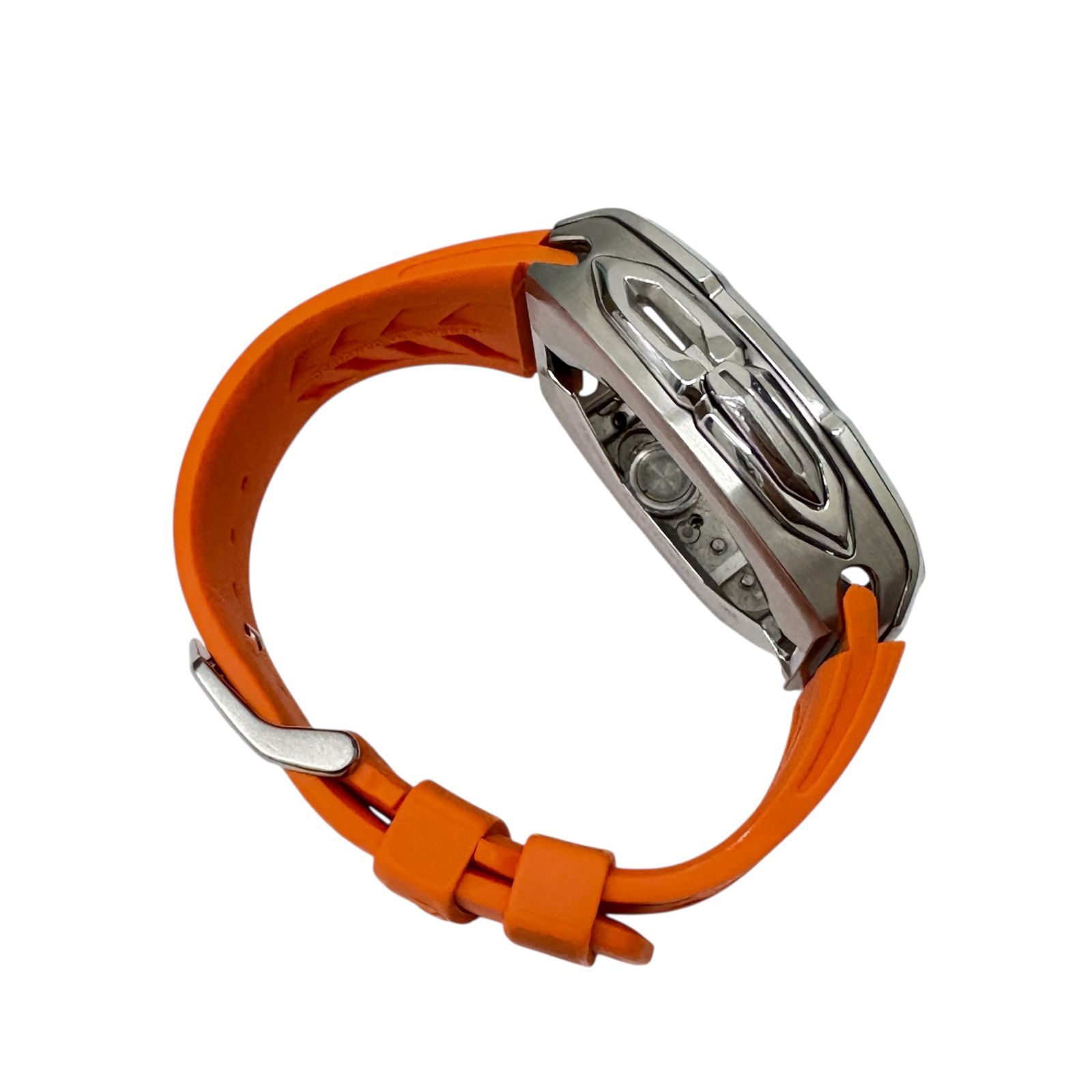 Y24 Apple Watch ULTRA アップルウォッチウルトラ 49mm ケース バンド オレンジ WWW_OPDRERGINERDOGAN_COM