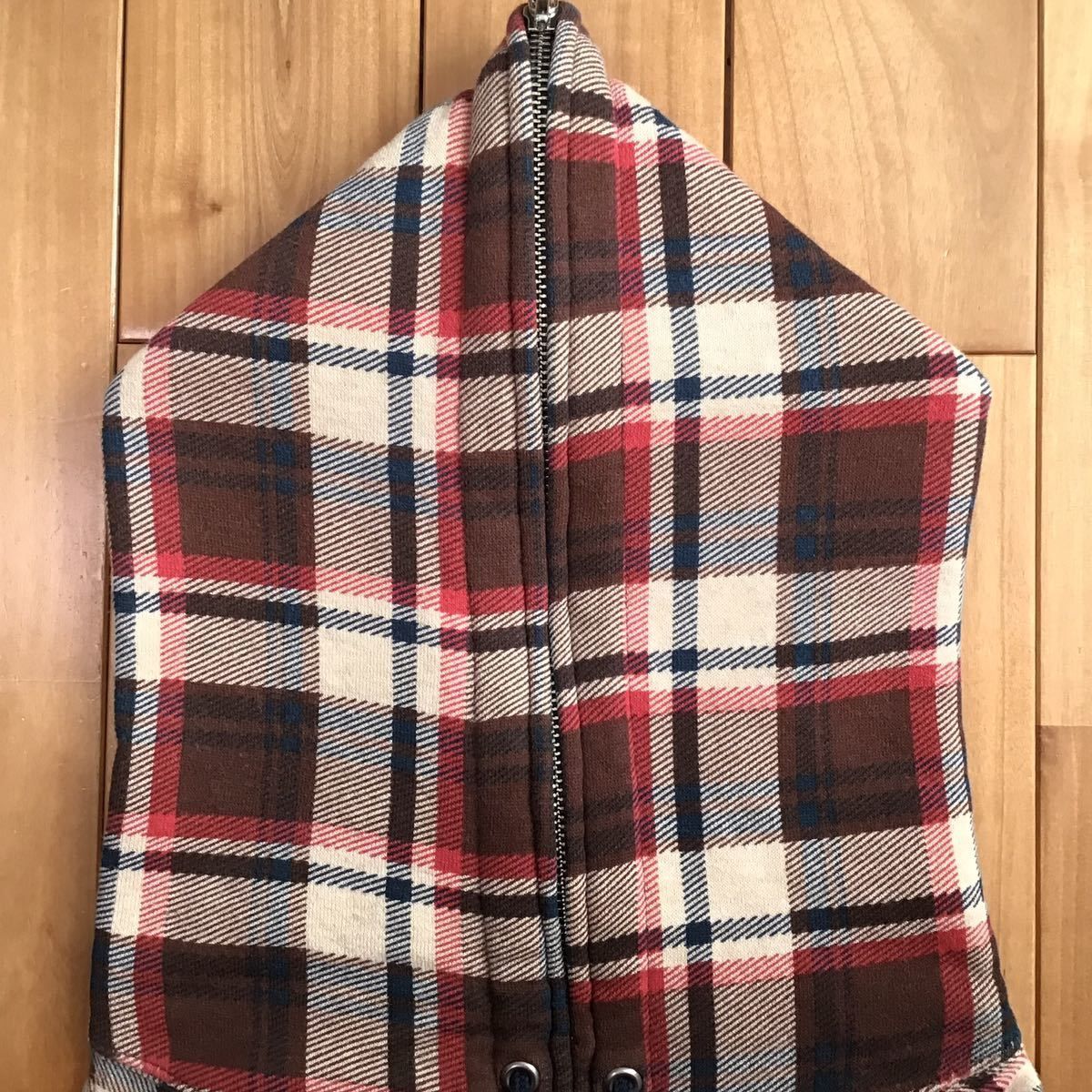 アベイシングエイプ　ラブジェネ　チェック柄　フーディー　Ｗジップ NIGO アベイシングエイプ ラブジェネ チェック柄 フーディー Wジップ NIGO