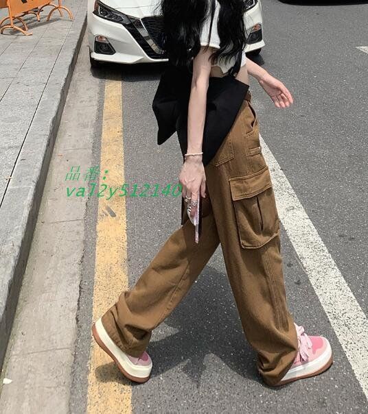 カーゴ パンツ 韓国 ストリート オルチャン メンズライク