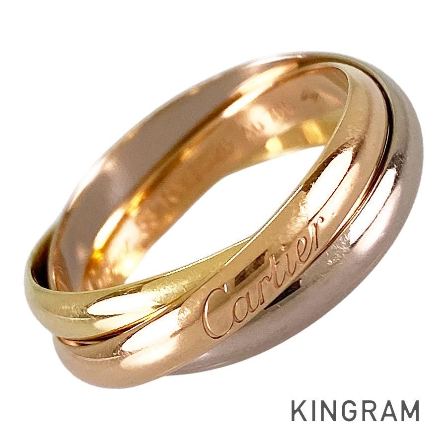 カルティエ Cartier トリニティ SM K18YG 15号(55) リング Cartier 15