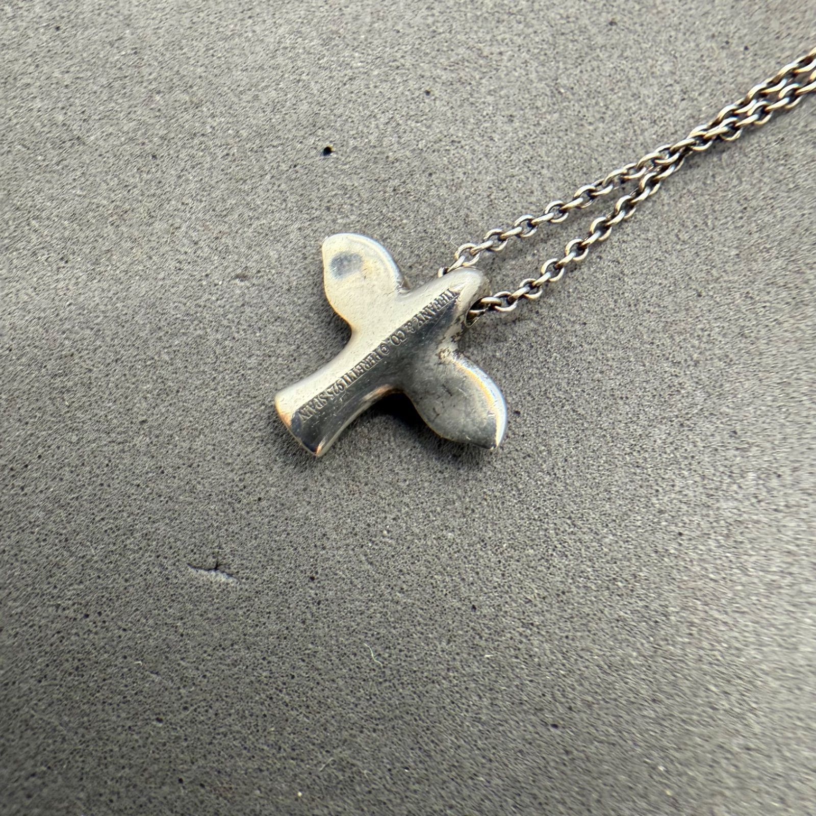 オールド　ティファニー　バードクロス　エルサ・ペレッティ　ネックレス　シルバー TIFFANY&Co. ティファニー ネックレス バード クロス エルサ