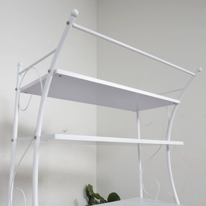 E 洗濯機ラック ランドリー 収納 組み立て式 MARWIL-DEMENAGEMENTS_CH