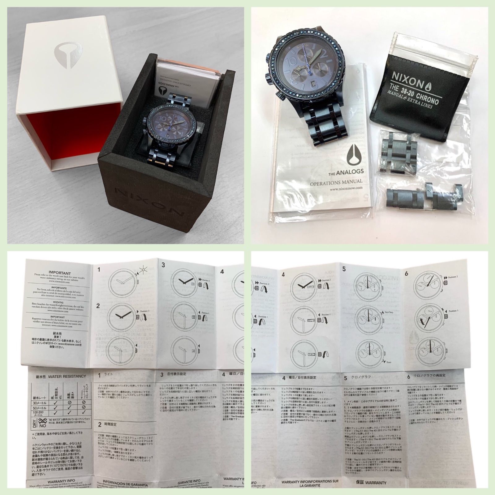 新品未使用品⭐️NIXON ニクソン】 THE 38-20 Chronograph