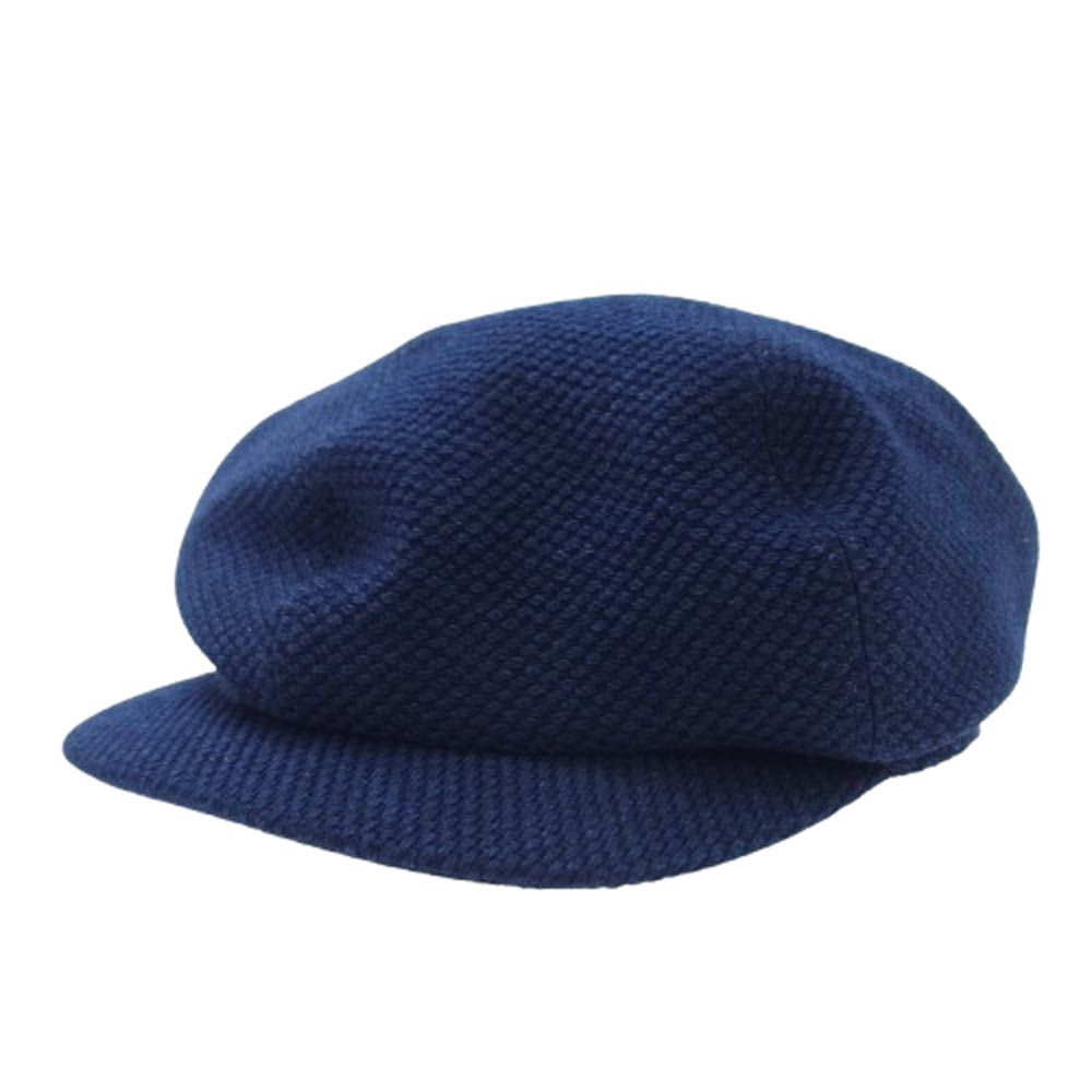 PORTER CLASSIC ポータークラシック PC KENDO CASQUETTE W|SILVER BUTTON 剣道 ケンドー キャスケット 帽子 ネイビー系