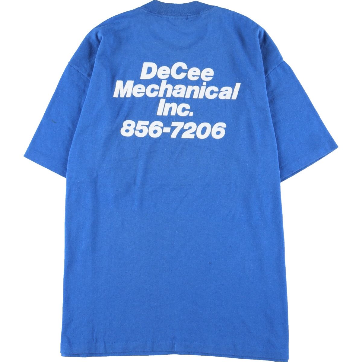 80年代 DUKE 両面プリント プリントTシャツ USA製 メンズXXL ヴィンテージ /eaa340865635cm袖丈