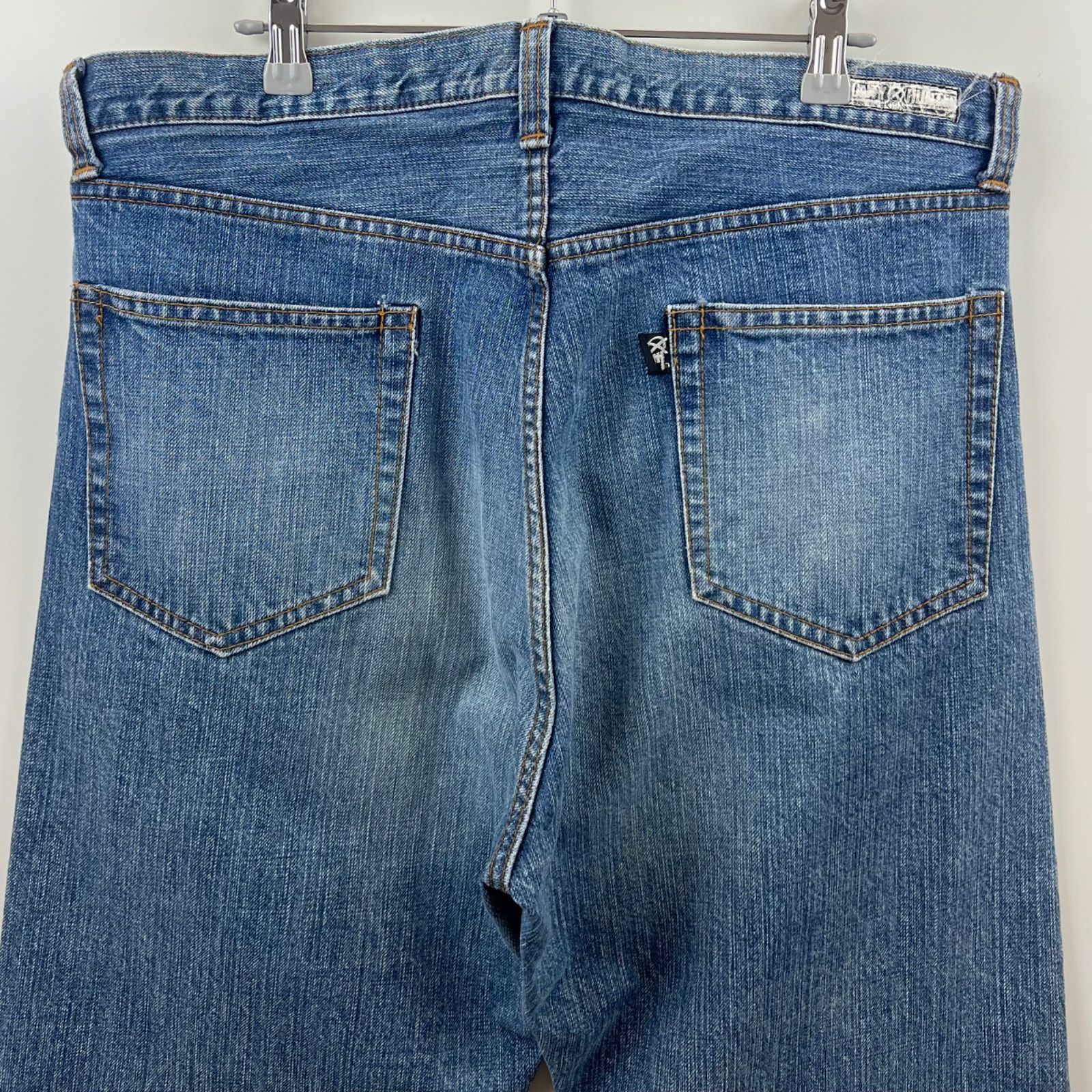 【激レア初期】BOUNTY HUNTER × LRG × madness パンツ BOUNTY HUNTER 00s 2002 OLD denim pants B×H バウンティー