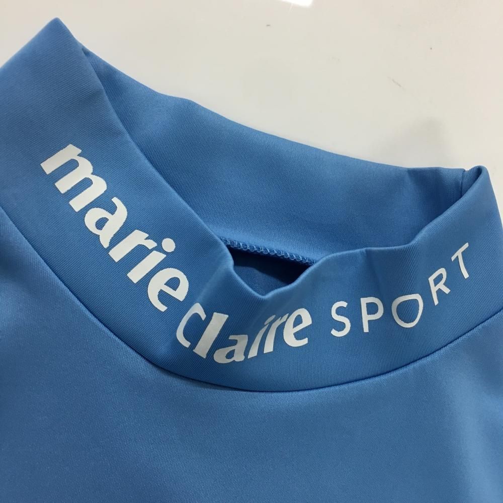 美品】マリクレールスポール 半袖ハイネックトレーナー ライト