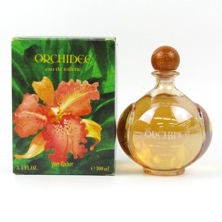 イヴロシェ オーキディー ORCHIDEE EDT 香水 若干使用 ヴィンテージ フレグランス ボトル レディース 100mlサイズ YVES ROCHER