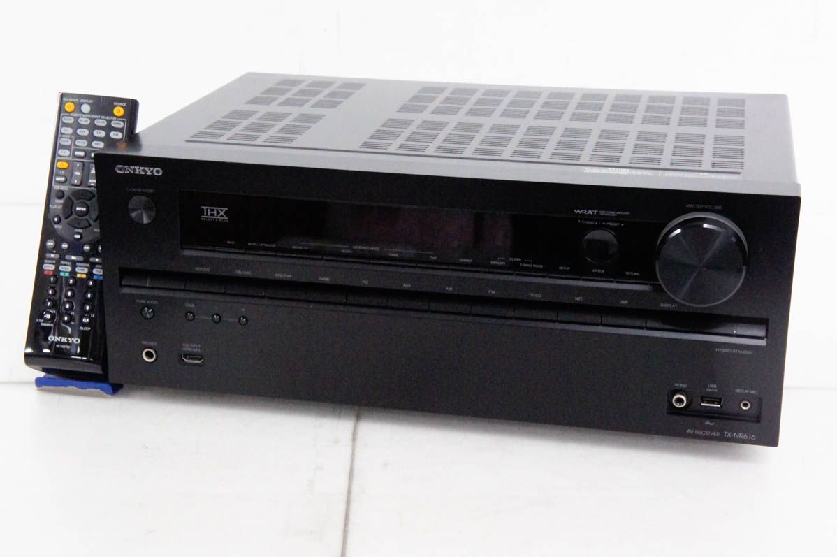 ONKYO 7.1ch対応AVレシーバー TX-NR616(B) ONKYO AVレシーバー TX-NR616