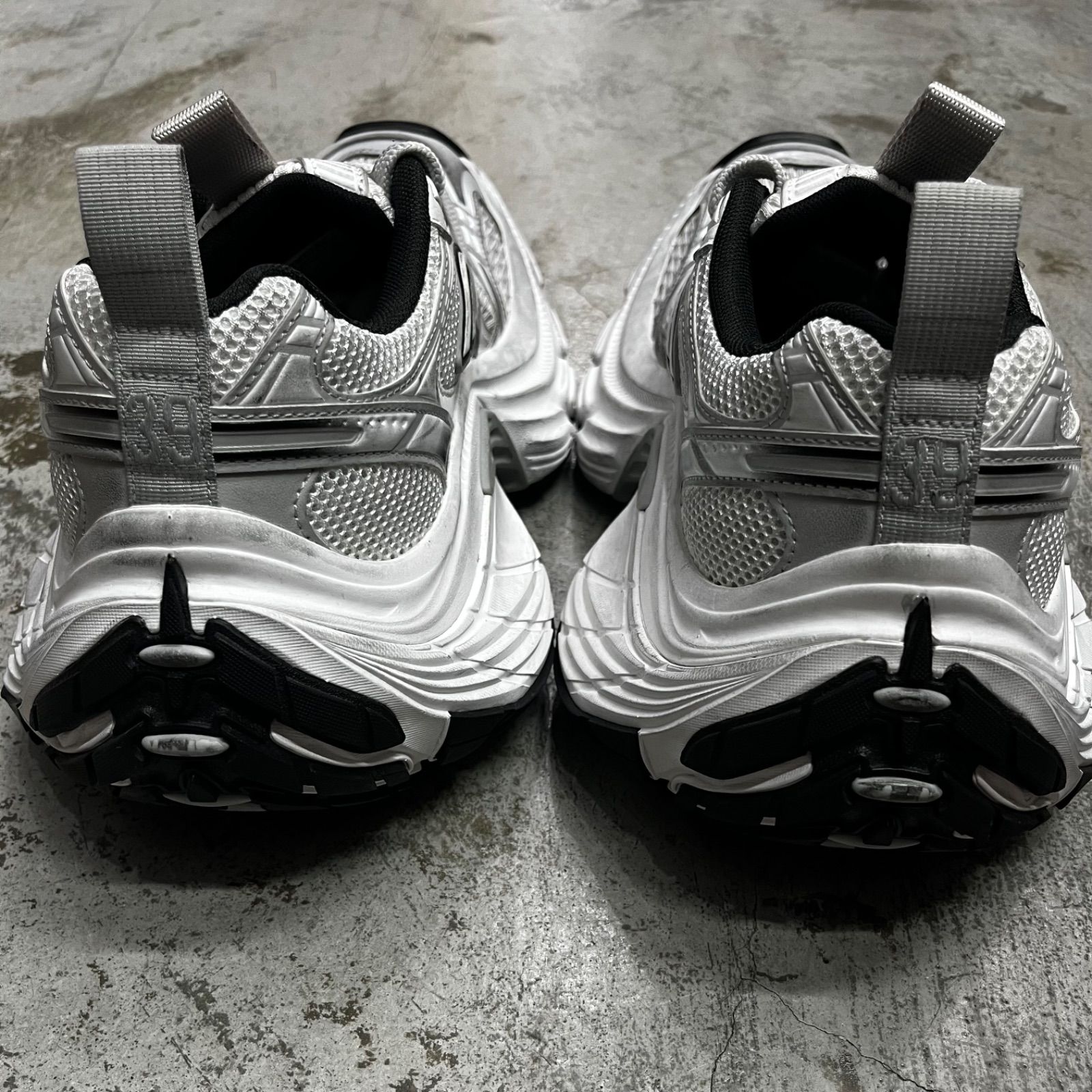 Balenciaga(バレンシアガ) ホワイト&グレー 10XL スニーカー BALENCIAGA 10XL sneakers スニーカー 792779 バレンシアガ